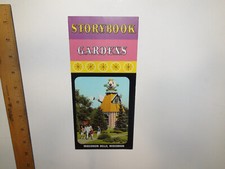 Vintage Wisconsin Dells, Wisconsin Storybook Gardens Site Brochure