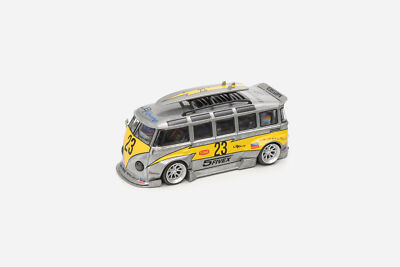 LMLF Model 1:64 VW T1 Kombi Raw Silver Flash Raw Model Car