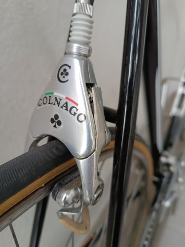 Colnago Master Retinato Gold-Black Early Generation - Campagnolo C RECORD Delta - Imagen 16 de 24
