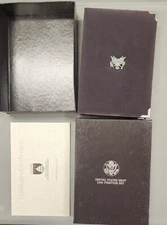 1989 PRESTIGE Proof Set. U.S. Mint Made. Complete & Original. With Box and COA