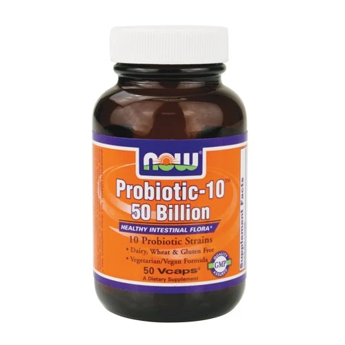 NOW Foods Probiotic-10 50 Billion