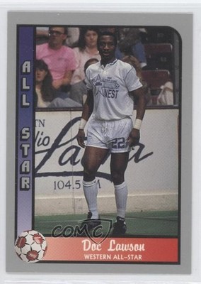 1990-91 Pacific MSL All-Star Doc Lawson #186 2u3