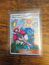 misty's favor pokemon card full art [PSA] 235/236 Pokmon Extended Artwork Protective Display Case Designed with collectors and Pokmon enthusiasts in mind Misty's Favor - 202/236