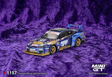 Mini GT Nissan LB-Super Silhouette S15 SILVIA #555 Team MINI GT Liberty Walk 202