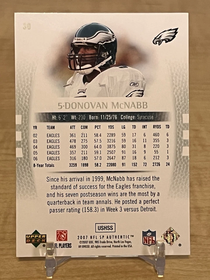 2007 Upper Deck SP Authentic Football Complete Your Set #1-297 You Pick! - Image 4 of 4