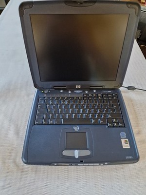 Vintage seltener HP Pavilion N5241 robuster Disketten-Laptop 13,3 Zoll für Sammler Beschreibung lesen