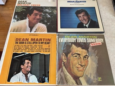 Dean Martin 5 LP lot Record Vinyl Italian Everybody Loves Somebody Holiday