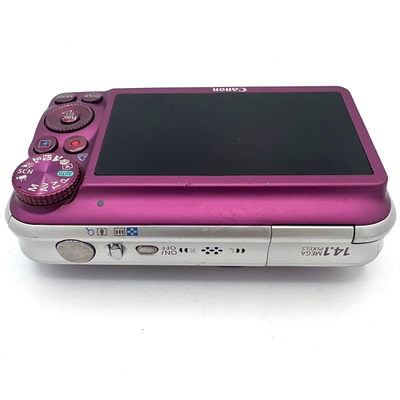 Canon PowerShot SX210 HS Purple Digital Camera From Japan Tested