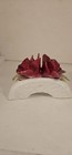 Princess Collection Staffordshire England Bone China Red Rose Floral Figurine — photo 4