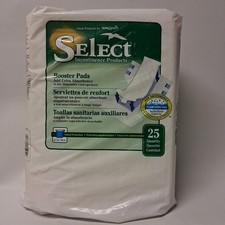Select Unisex Adult Incontinence Booster Pad 1 Pack