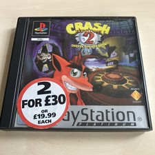 Thumbnail of ebay&reg; auction 327263700746 | Crash Bandicoot 2: Cortex Strikes Back (PS1) | Komplett mit Handbuch getestet