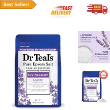 Soothe  Sleep Lavender Epsom Salt Soak, 48 oz  Essential Oil Bliss