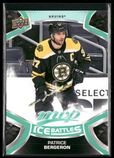 2021-22 Upper Deck MVP Patrice Bergeron Ice Battles #37 Boston Bruins