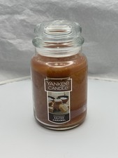 Yankee Candle SALTED CARAMEL 22 oz Single Wick Original Large Jar Candle