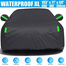Universal Car Cover Outdoor Waterproof Sun All Weather Protection 490x180x150cm
