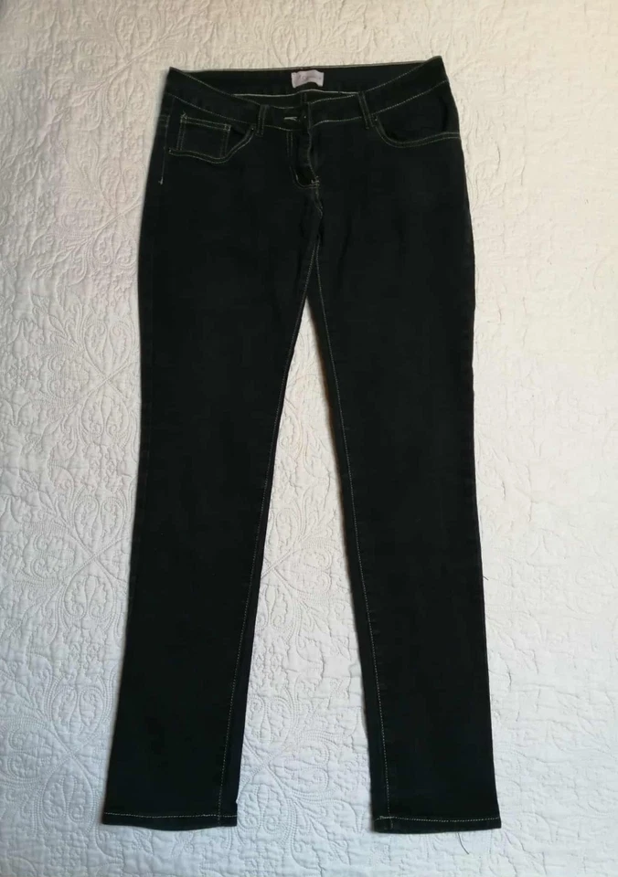 Jean noir coton élasthanne skinny T40 Gémo (2508035) - Photo 1/4