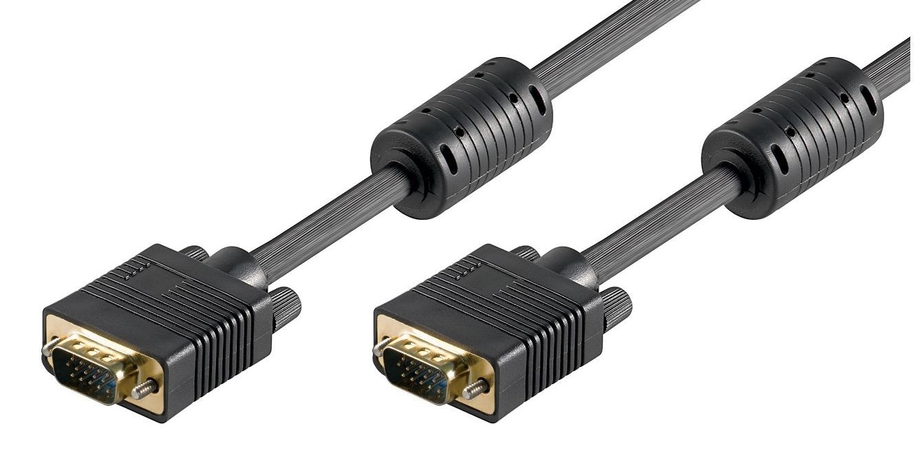 MicroConnect MONGG1FB SVGA HD15 1m M-M w.ferrit core