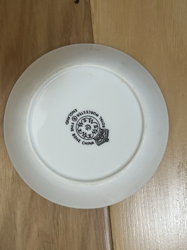 Royal Worcester Bone China 2 pc Dorchester Pattern Vanity Set Boxed from England - Picture 10 of 12