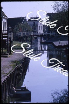 Marken Netherlands Holland Houses 35mm Slide 1960s Kodachrome