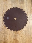 Circular Saw Blade Folk Art SIGNED 7.5” Country Scene Americana Farm Amish — photo 4