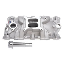 Edelbrock 2703 Performer Eps Intake Manifold W Oil Fill Tube For 1955-86 Small-