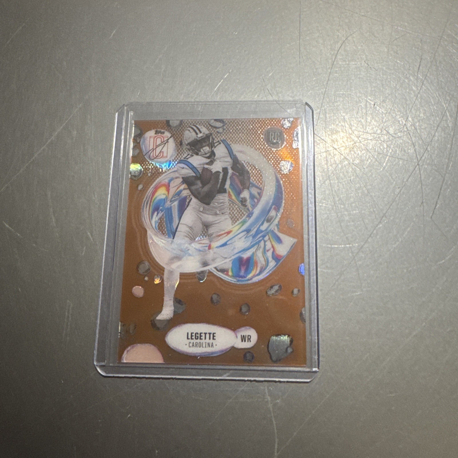 Xavier Legette Topps Signature Class Fluidity #F9 Orange