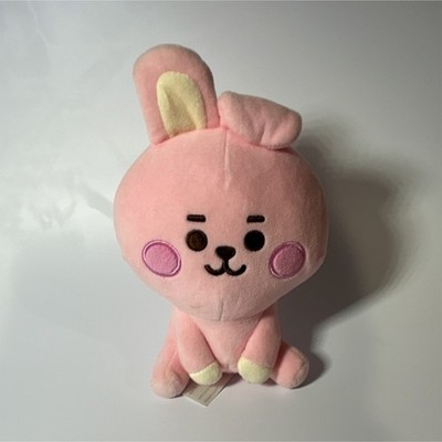 BT21 Cooky Pink Rabbit Plush Stuffed Animal Animation Collectible Toy