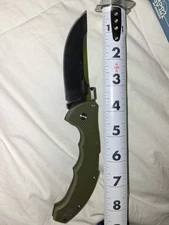 Cold Steel Talwar Talwar 4in Tri-Ad S35VN G10 Bush Ranger Green