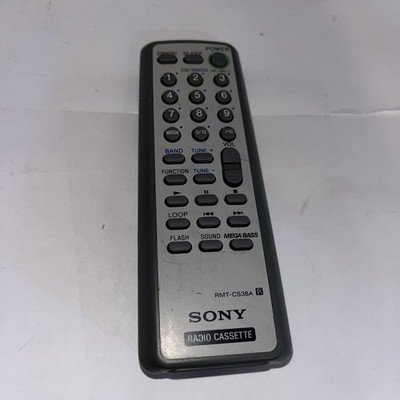 GENUINE SONY RMT-CS38A RADIO CASSETTE REMOTE CONTROL