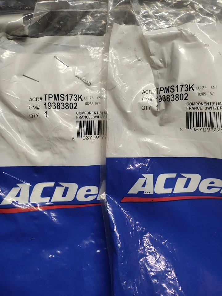 New ACDelco TPMS173K Tire Pressure Monitoring System Sensor 315MHz Clamp-In - Image 3 of 3