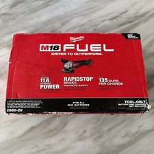 Milwaukee 2880-20 M18 FUEL 4-1/2" / 5" Grinder Paddle Switch, No-Lock