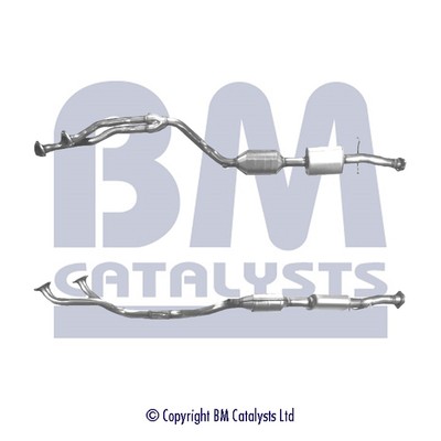 Non Type Approved Catalytic Converter fits BMW 320 E36 2.0 91 to 99 BM 1401028 - Picture 2 of 2