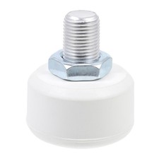 Roller Skates Brake Tool White Rubber Toe Stopper Easy Install and Quiet Use