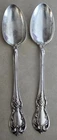 2-Towle Old Master Sterling Silver Serving Spoons