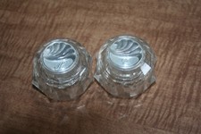 Lot Of 2 Vtg Plastic Faucet Handles With Screws 1 Hot 1 Cold Delta See Pix