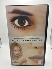 Girl Interrupted VHS Video Tape Angelina Jolie Movie Great Condition