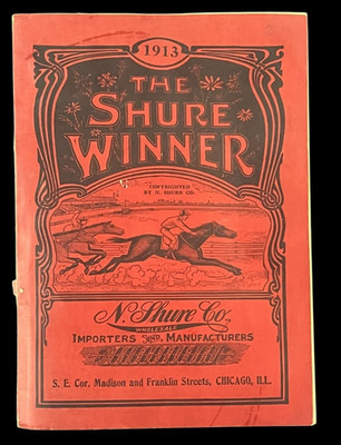 Vintage 1913 The Shure Winner Trunk & Goods Catalog By N. Shure Co. Chicago