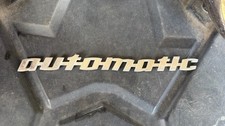 1968-1977 Volkswagen Vw Beetle Automatic Decklid Engine Emblem Script Oem