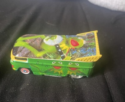 ''Custom Made'' Hot wheels VW DRAG BUS, KERMIT The FROG,  The Muppets Real Riders