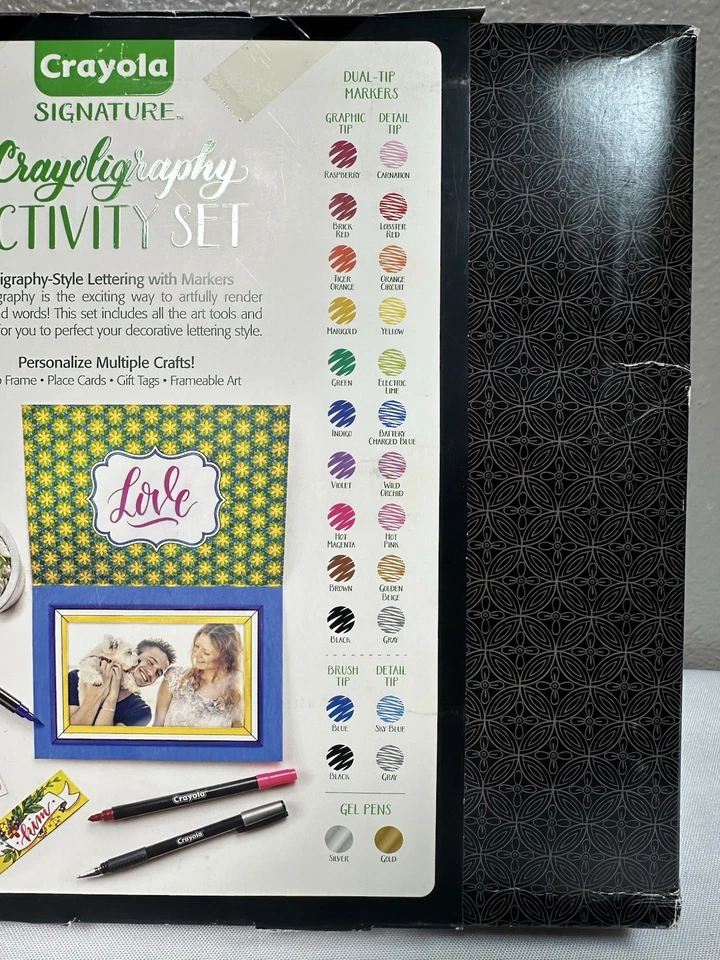 Crayola Signature Crayoligraphy Hand Lettering Art Set - Image 4 of 4