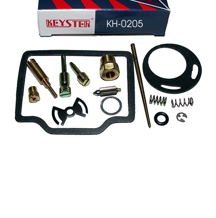 Kit carbu KEYSTER KH-0205 joint pointeau gicleur réparation carburateur HONDA XL125