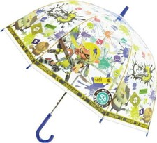 Splatoon 3 Umbrella 55cm Nintendo Transparent Dome Japan New