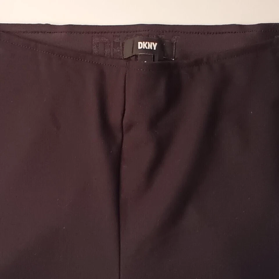 DKNY Leggings Size S Mid Rise Skinny Leg Black Color - Image 3 of 4
