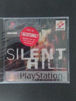 Konami Silent Hill Platinum  Sony PlayStation 1 Spiel, PAL, USK ab 18 Sealed 
