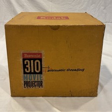 Kodak Brownie 310 Mod. A4 Movie Projector 8mm Automatic Threading VINTAGE Tested