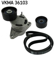 Keilrippenriemensatz SKF Vkma 36103 FüR Opel Renault Master Movano Nissan X70 2