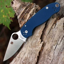 SPYDERCO PARA 3 FOLDING KNIFE COBALT BLUE G10 CPM-SPY27 STAINLESS C223GPCBL
