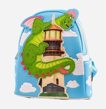 Loungefly Disney Pete&rsquo;s Dragon Elliot Light Up Lighthouse  Backpack - BNWT