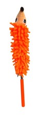 Hedgehog Microfiber Orange Extendable Duster