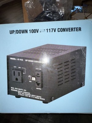 JC-950 - Japanese Step Up/Down Voltage Transformer Converts Japan 100 Vo...